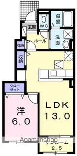 エスペランサ【1階】の間取り
